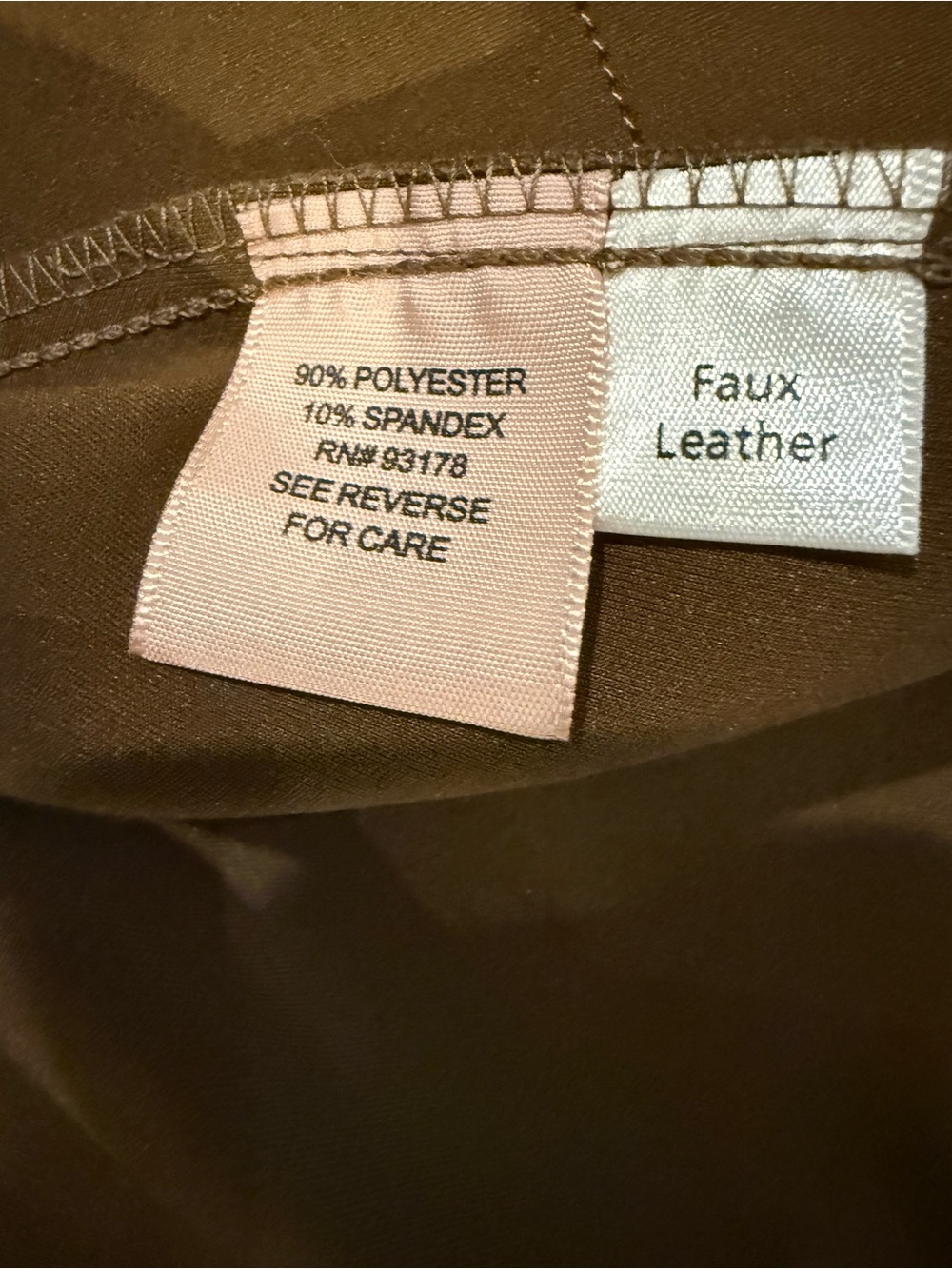 Philosophy Faux Suede Duster Coat Brown Snap Front Topper Jacket XL - Picture 12 of 13